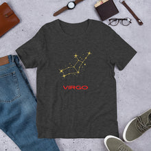 Load image into Gallery viewer, VIRGO Constellation Unisex T-Shirt
