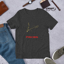 Load image into Gallery viewer, PISCES Constellation Unisex T-Shirt
