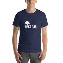 Load image into Gallery viewer, Best Dad White Print Men&#39;s T-Shirt
