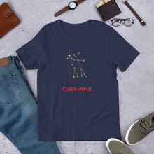 Load image into Gallery viewer, GEMINI Constellation Unisex T-Shirt
