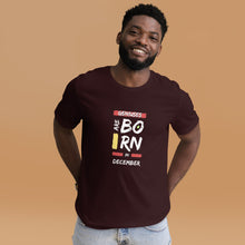 Load image into Gallery viewer, Geniuses Are Born In December Unisex T-Shirt
