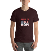 Load image into Gallery viewer, Born In The USA Unisex T-Shirt
