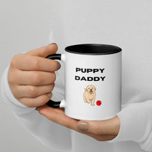 Load image into Gallery viewer, Puppy Daddy Mug with Color Inside
