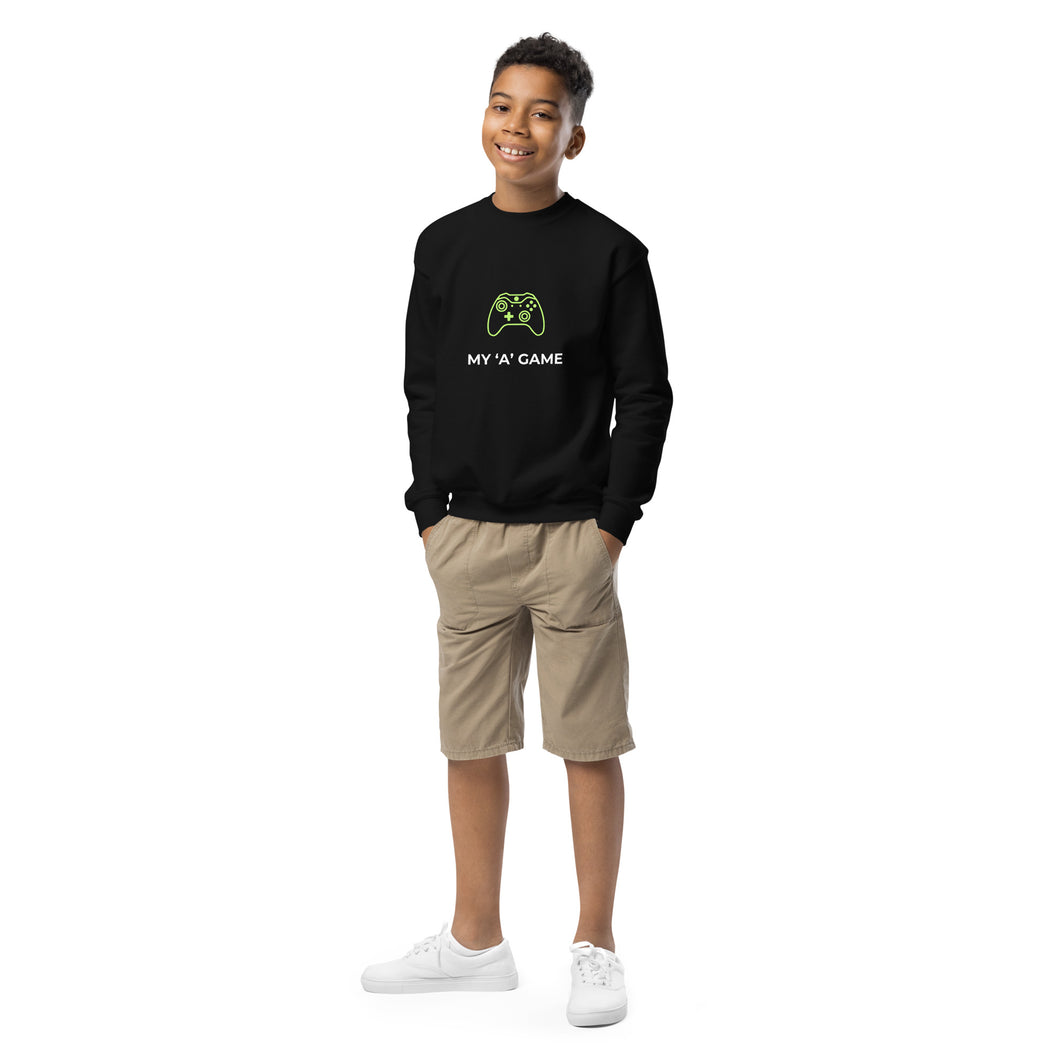 My 'A' Game Youth Gamer Sweatshirt