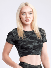 Load image into Gallery viewer, Short Sleeved Crop Top
