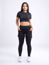 Load image into Gallery viewer, Short Sleeved Crop Top
