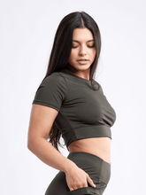 Load image into Gallery viewer, Short Sleeved Crop Top
