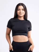 Load image into Gallery viewer, Short Sleeved Crop Top
