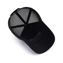 Load image into Gallery viewer, American Flag Trucker Hat with Adjustable Strap
