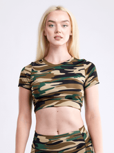 Load image into Gallery viewer, Short Sleeved Crop Top
