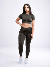 Load image into Gallery viewer, Short Sleeved Crop Top
