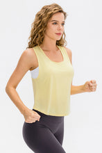 Load image into Gallery viewer, Breathable Mesh Cropped Athletic Tank For Women
