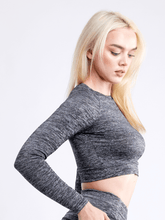 Load image into Gallery viewer, Long Sleeved Crop Top
