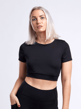 Load image into Gallery viewer, Short Sleeved Crop Top
