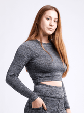 Load image into Gallery viewer, Long Sleeved Crop Top
