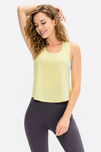 Load image into Gallery viewer, Breathable Mesh Cropped Athletic Tank For Women
