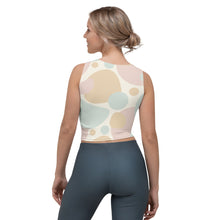 Load image into Gallery viewer, Women&#39;s Apricot White Fruity Print Crop Top
