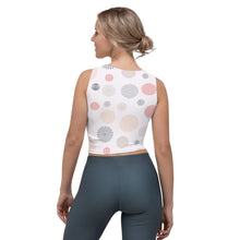 Load image into Gallery viewer, Women&#39;s Pale Twilight Spherical Patterns Crop Top
