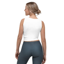 Load image into Gallery viewer, Hikerunner Women&#39;s White Crop Top - MTF Quote
