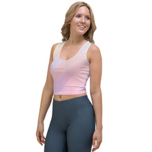 Load image into Gallery viewer, Women&#39;s Pink Bokeh Crop Top
