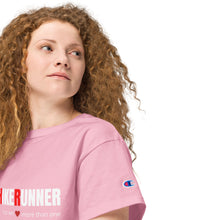 Load image into Gallery viewer, Hikerunner Champion Crop Top LMTO White Print
