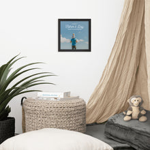 Load image into Gallery viewer, Father&#39;s Day Framed Poster - Thanks for everything Dad
