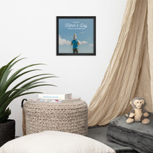 Load image into Gallery viewer, Father&#39;s Day Framed Poster - Thanks for everything Dad
