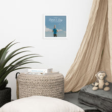 Load image into Gallery viewer, Father&#39;s Day Framed Poster - Thanks for everything Dad
