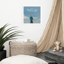 Load image into Gallery viewer, Father&#39;s Day Framed Poster - Thanks for everything Dad
