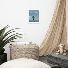 Load image into Gallery viewer, Father&#39;s Day Framed Poster - Thanks for everything Dad

