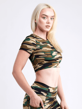 Load image into Gallery viewer, Short Sleeved Crop Top
