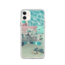 Load image into Gallery viewer, Turquoise Summer Splash Collage Phone Case For iPhone 13 Pro Max iPhone 13 Pro And Other iPhone Models
