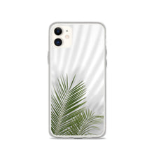 Load image into Gallery viewer, Green Palm Leaves Shadow Phone Case For iPhone 13 Pro Max iPhone 13 Pro And Other iPhone Models
