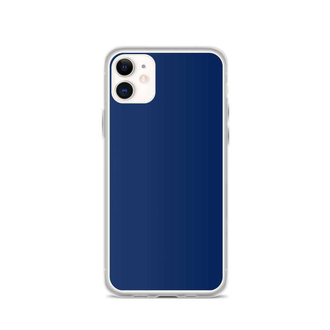 Solid Navy Blue Phone Case For iPhone 13 Pro Max And Other iPhone Models