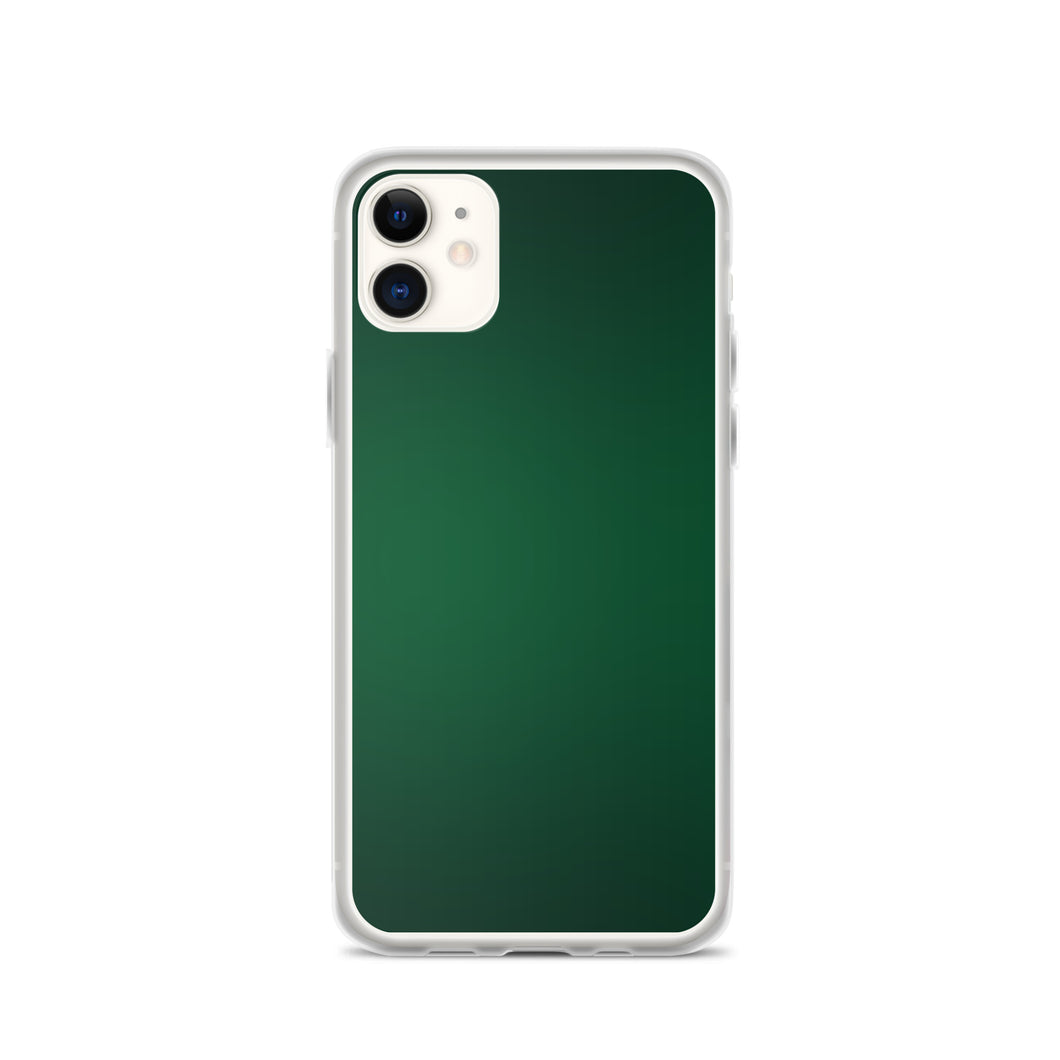 Gradient Dark Green Phone Case For iPhone 13 Pro Max And Other iPhone Models