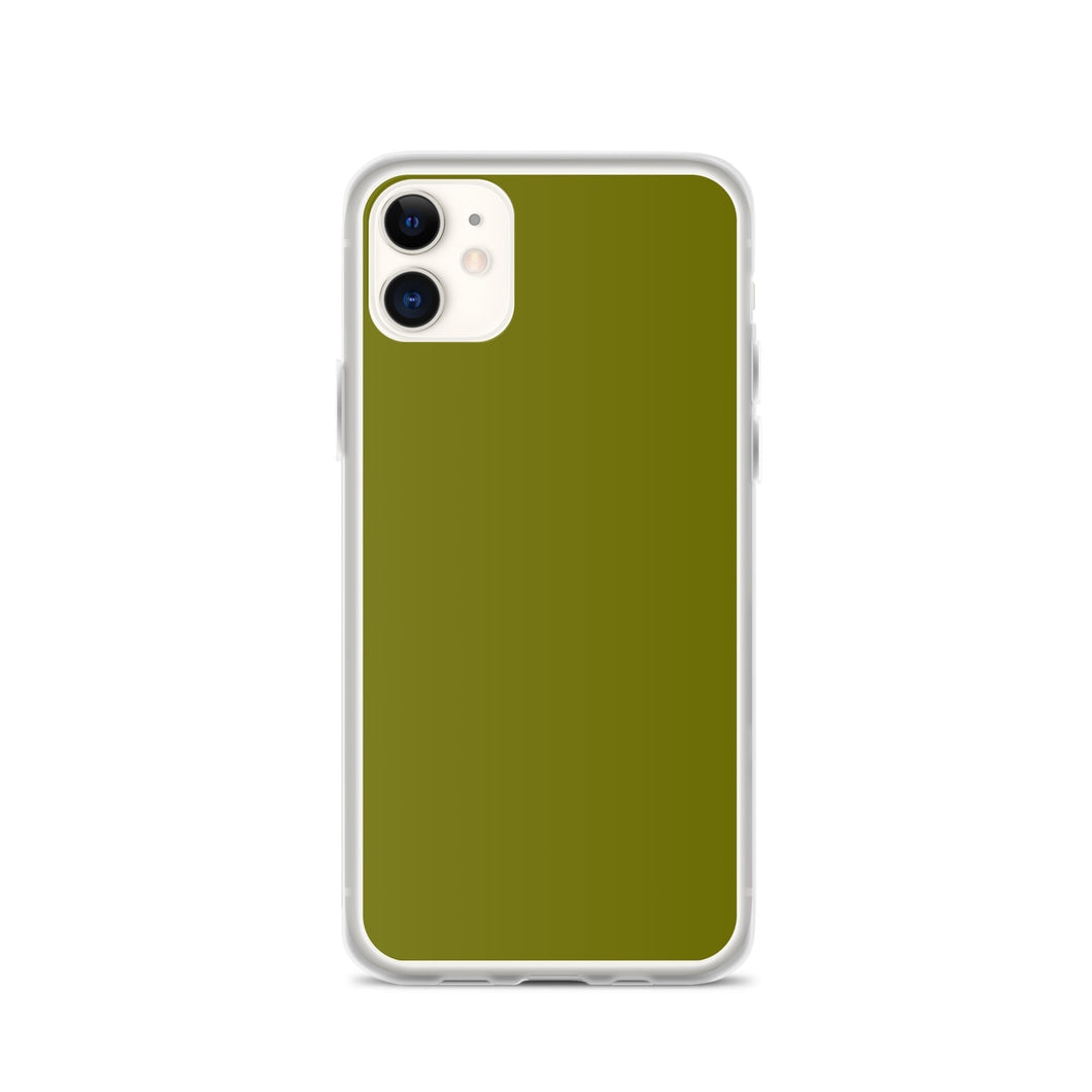 Solid Military Olive Green Phone Case For iPhone 13 Pro Max And Other iPhone Models