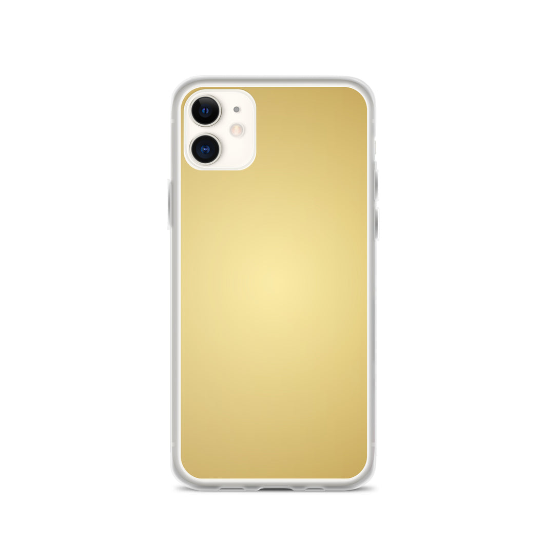 Gradient Blurred Gold Phone Case For iPhone 13 Pro Max And Other iPhone Models