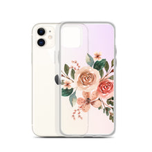 Load image into Gallery viewer, Rose on Pink BG Phone Case For iPhone 13 Pro Max iPhone 13 Pro And Other iPhone Models
