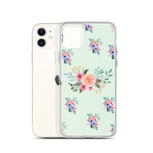 Load image into Gallery viewer, Flowers Arrangement On Green BG Phone Case For iPhone 13 Pro Max iPhone 13 Pro And Other iPhone Models
