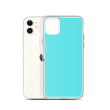 Load image into Gallery viewer, Solid Turquoise Phone Case For iPhone 13 Pro Max And Other iPhone Models
