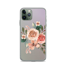 Load image into Gallery viewer, Rose on Pink BG Phone Case For iPhone 13 Pro Max iPhone 13 Pro And Other iPhone Models
