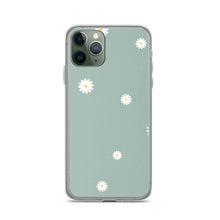 Load image into Gallery viewer, Daisy Flowers on Mint BG Phone Case For iPhone 13 Pro Max iPhone 13 Pro And Other iPhone Models
