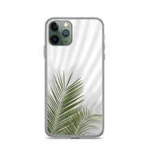 Load image into Gallery viewer, Green Palm Leaves Shadow Phone Case For iPhone 13 Pro Max iPhone 13 Pro And Other iPhone Models
