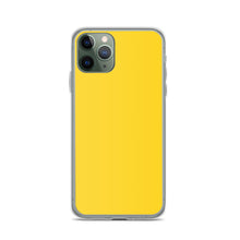 Load image into Gallery viewer, Solid Yellow Phone Case For iPhone 13 Pro Max And Other iPhone Models
