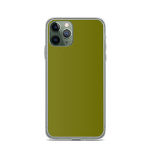 Load image into Gallery viewer, Solid Military Olive Green Phone Case For iPhone 13 Pro Max And Other iPhone Models
