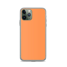 Load image into Gallery viewer, Solid Light Orange Phone Case For iPhone 13 Pro Max And Other iPhone Models
