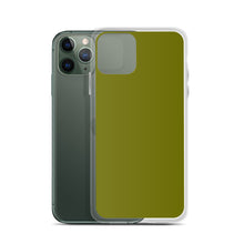 Load image into Gallery viewer, Solid Military Olive Green Phone Case For iPhone 13 Pro Max And Other iPhone Models
