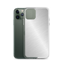 Load image into Gallery viewer, Gradient Metallic Silver Color Phone Case For iPhone 13 Pro Max And Other iPhone Models
