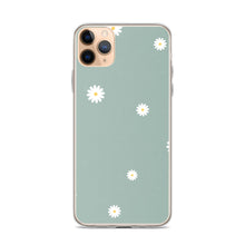 Load image into Gallery viewer, Daisy Flowers on Mint BG Phone Case For iPhone 13 Pro Max iPhone 13 Pro And Other iPhone Models
