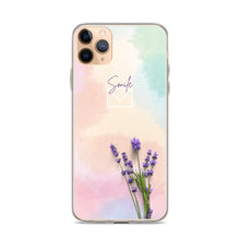 Load image into Gallery viewer, Smile Purple Hyacinth Phone Case For iPhone 13 Pro Max iPhone 13 Pro And Other iPhone Models
